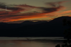 Lake Tahoe Sunset © Rick Waller 2015